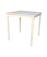 International Concepts Solid Wood Top Table