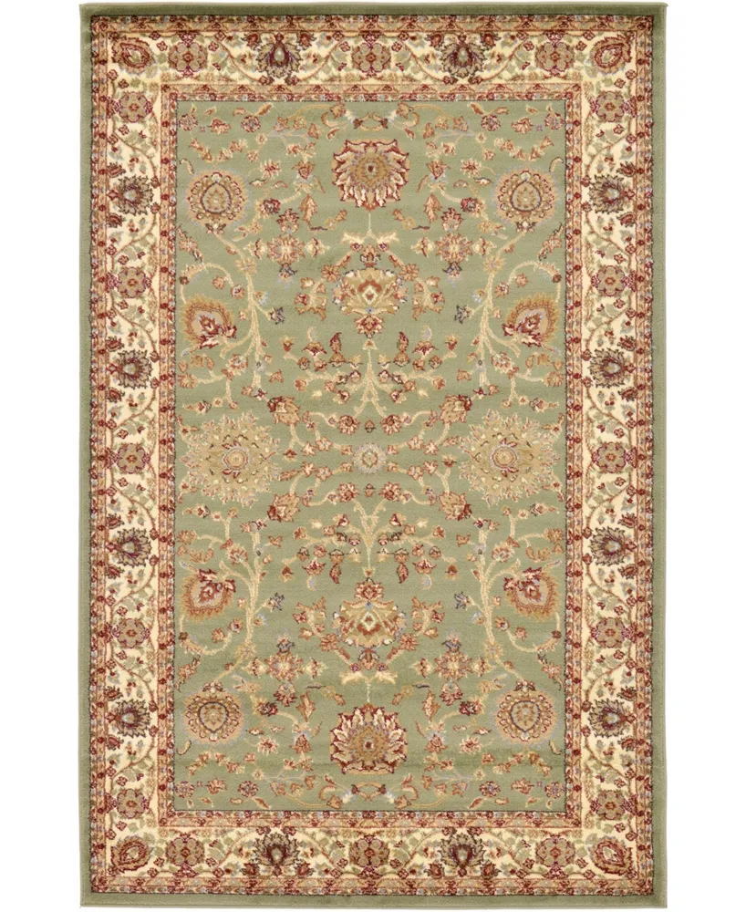 Bayshore Home Passage Psg8 Light Green 5' x 8' Area Rug