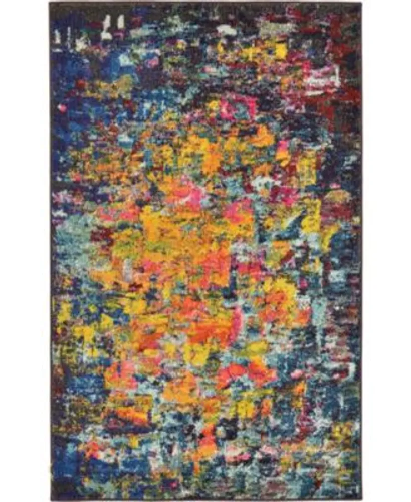 Bayshore Home Newwolf New4 Multi Rug