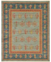 Bayshore Home Ojas Oja2 Light Blue 8' x 10' Area Rug