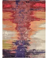 Bayshore Home Newwolf New2 Pink Rug