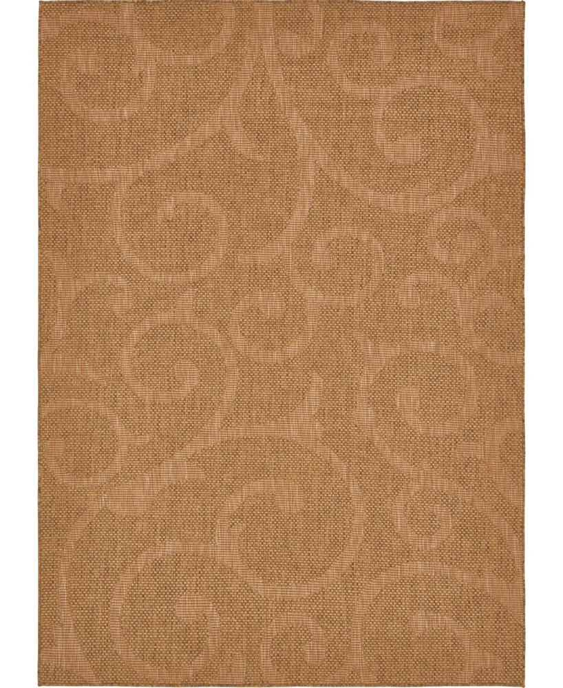 Bayshore Home Outdoor Pashio Pas7 7' x 10' Area Rug