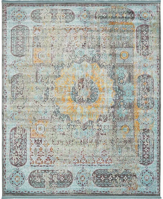 Bayshore Home Kenna Ken2 Blue 8' 4" x 10' Area Rug