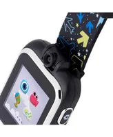 PlayZoom Kids Smartwatch with Black Planes Printed Strap