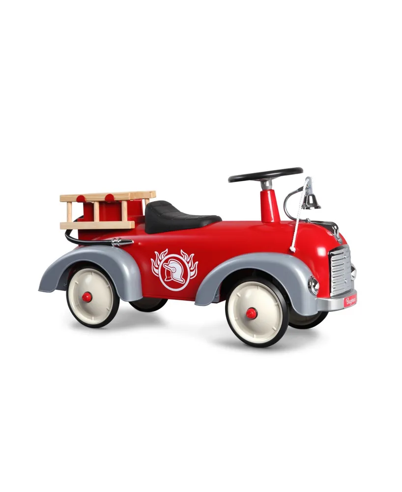 Metal Ride-On Fireman