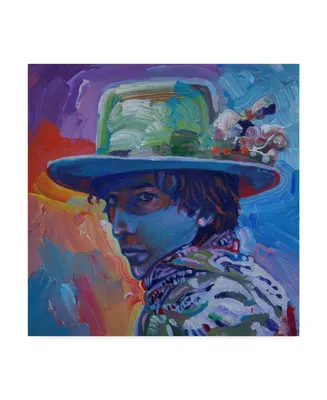 Howie Green 'Bob Dylan S' Canvas Art - 14" x 14"