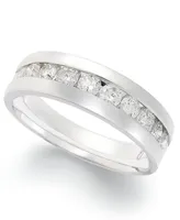 Diamond Band Ring in 14k White Gold (1 ct. t.w.)