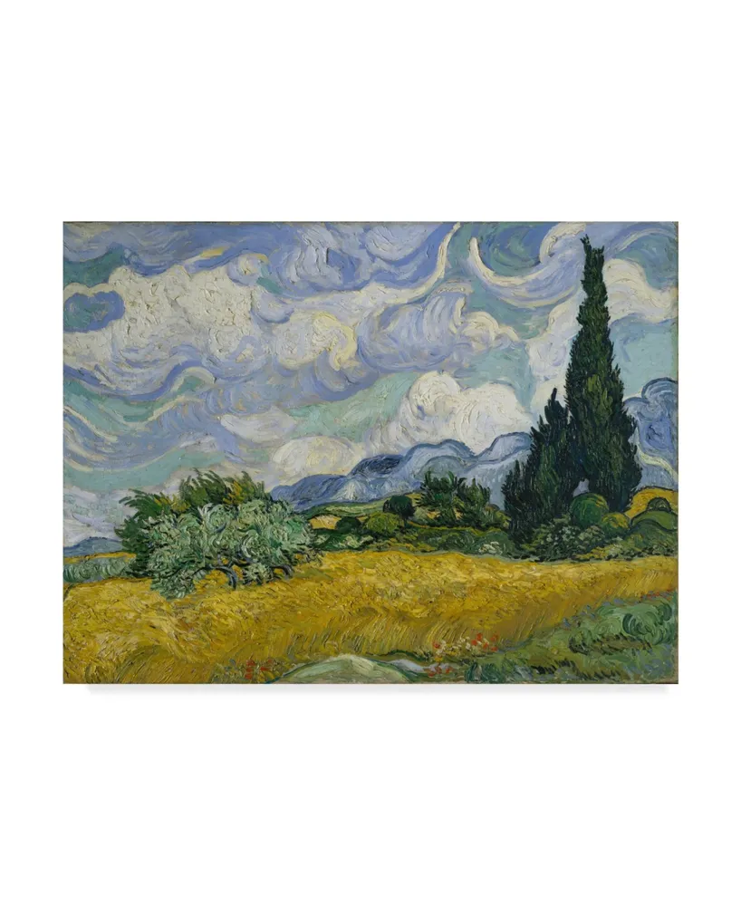 Vincent van Gogh, Wheat Field with Cypresses