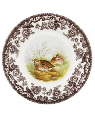 Spode Woodland Quail Luncheon Plate