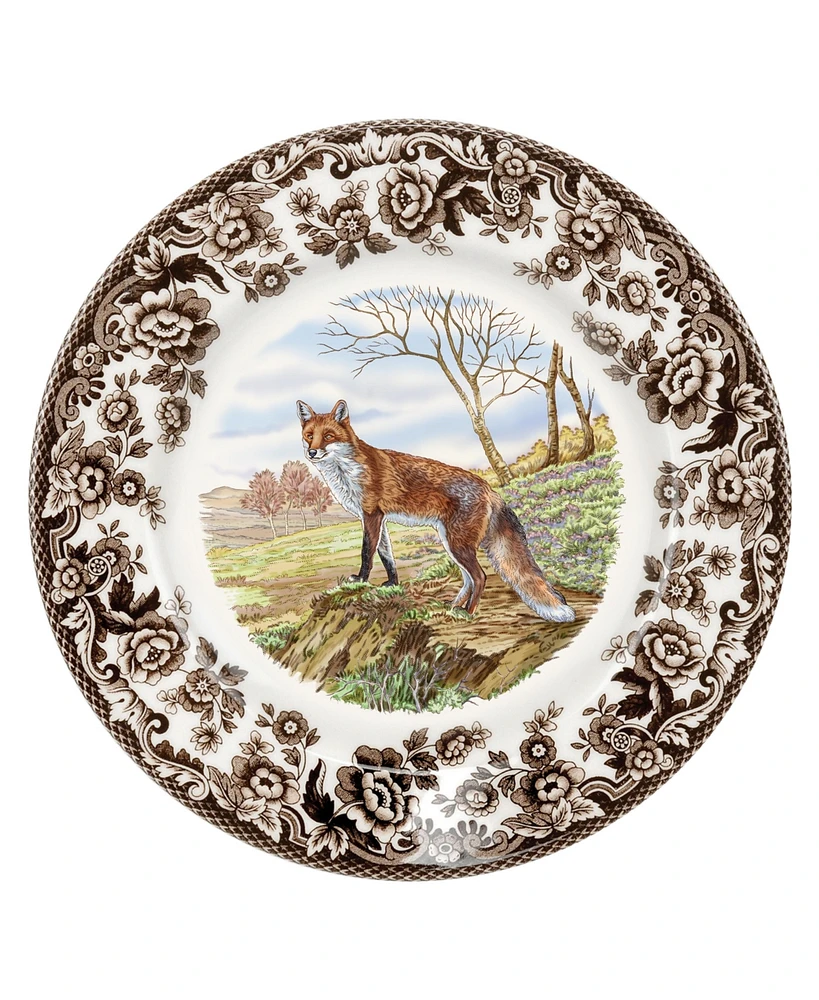 Spode Woodland Red Fox Salad Plate
