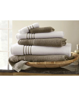 Modern Threads Quick Dry Stripe 6-Pc. Towel Set
