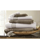 Modern Threads Quick Dry Stripe 6-Pc. Towel Set