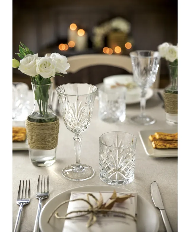 Lorren Home Trends Rcr Adagio Crystal Wine Glass Set of 6