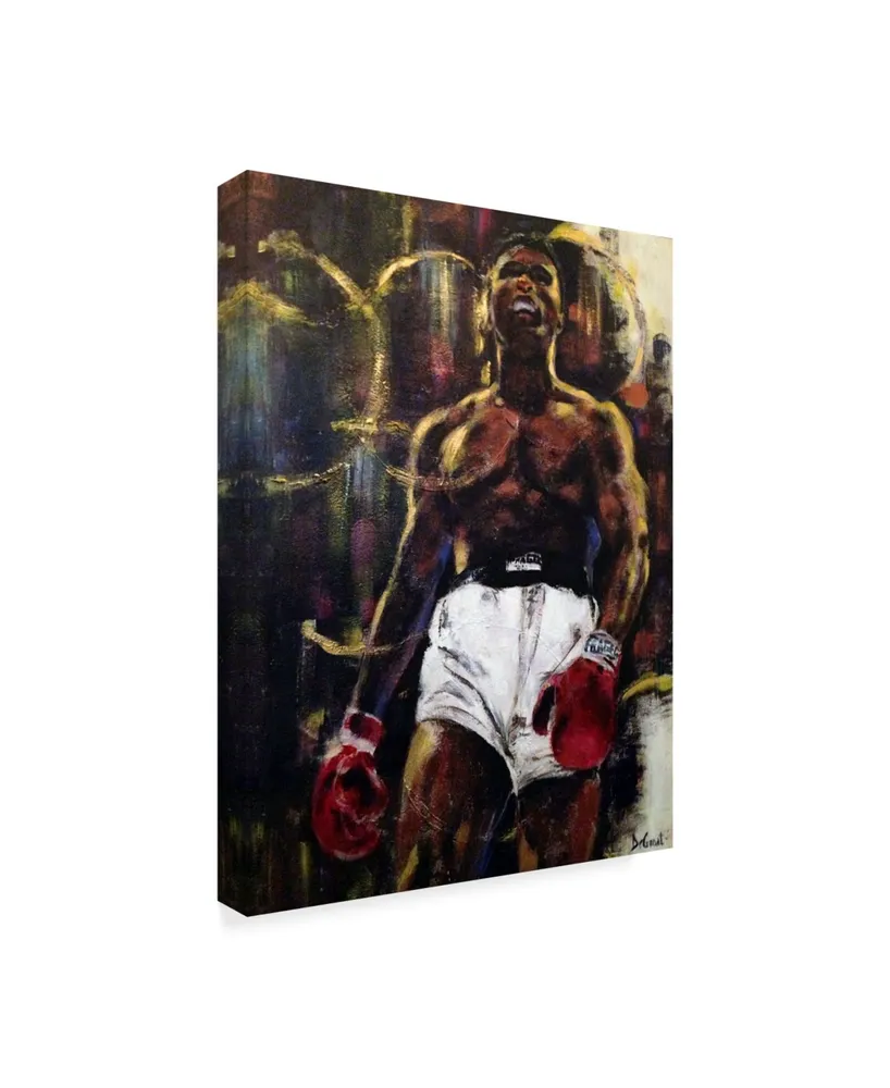 Gregg Degroat 'Muhammad Ali' Canvas Art