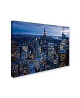 Yakov Agani 'New York City, Ny' Canvas Art - 24" x 16"