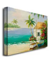 Rio 'Key West Breeze' Canvas Art - 47" x 35"