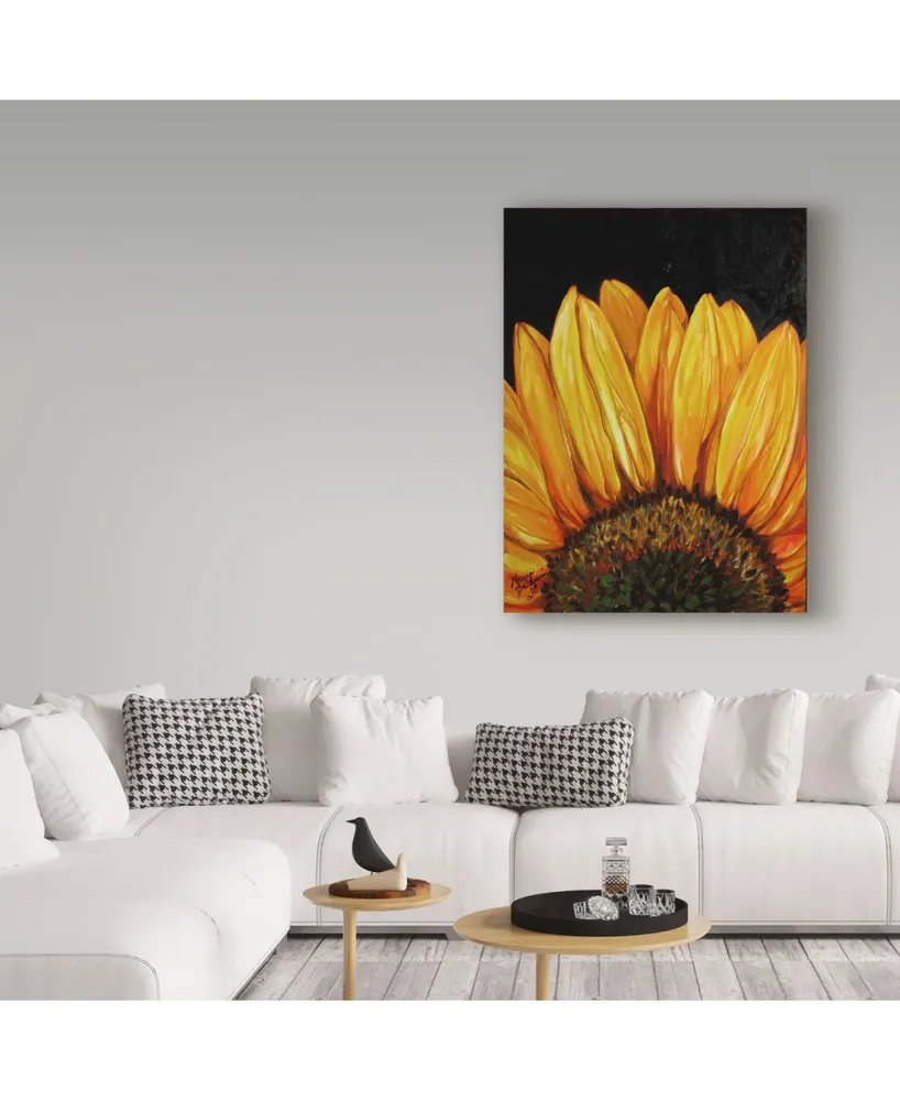 Marcia Baldwin 'Sunflower Sunflower' Canvas Art - 24" x 32"