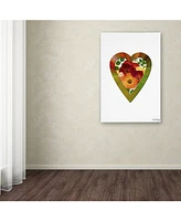 Kathie McCurdy 'Rainbow & Roses' Canvas Art - 24" x 16"