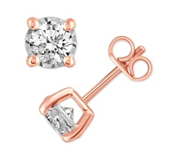 Diamond Stud Earrings (3/4 ct. t.w.) 14k White, Yellow or Rose Gold