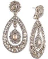 Marchesa Crystal Filigree Chandelier Earrings