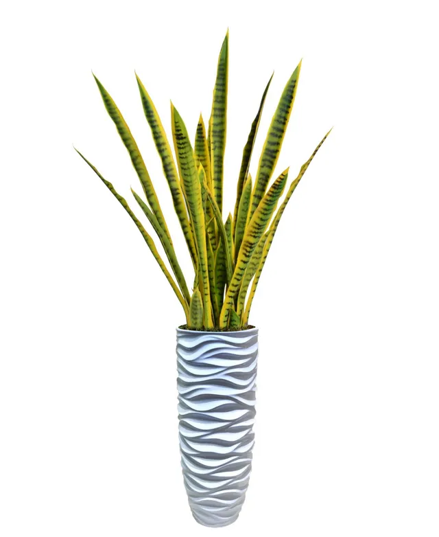 Vintage Home Artificial Faux Real Touch 49 Tall Snake Plant