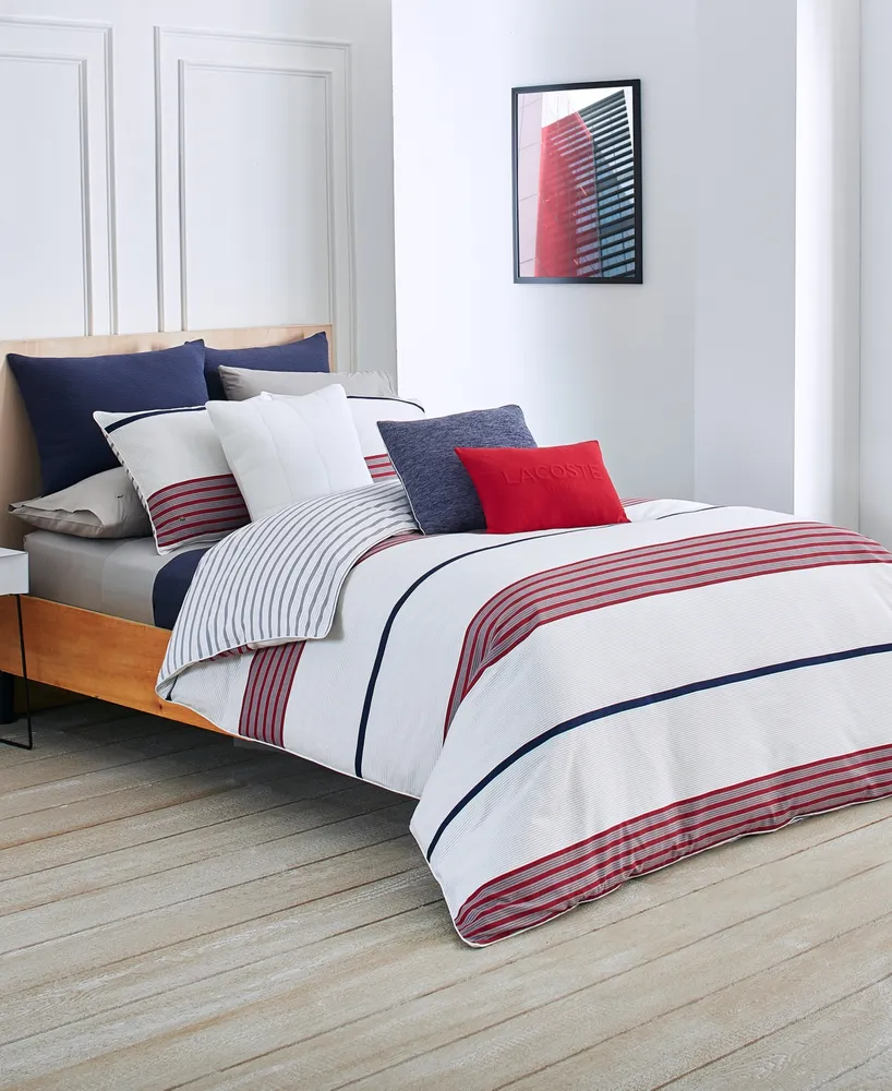 Closeout! Lacoste Home Milady Duvet Cover Set