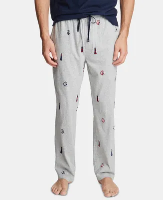 Nautica Men's Printed Cotton Pajama Pants