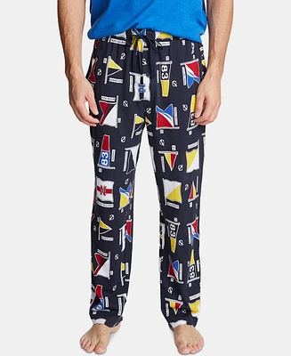 Nautica Men's Printed Cotton Pajama Pants 