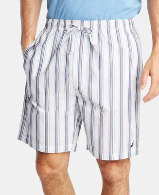 Nautica Men's Cotton Striped Pajama Shorts