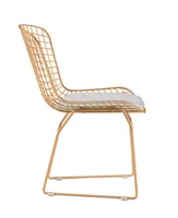 Holly Wire Side Chair, Set of 2