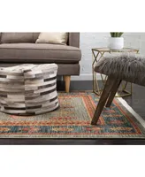 Bayshore Home Ojas Oja2 Light Blue 8' x 10' Area Rug