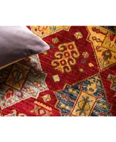 Bayshore Home Harik Har2 Red 5' x 8' Area Rug