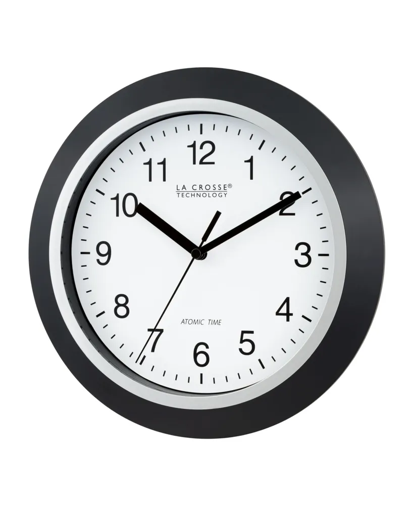 La Crosse Technology 10" Atomic Analog Classic Wall Clock