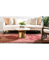 Bayshore Home Harik Har1 Red 8' 2" x 11' Area Rug