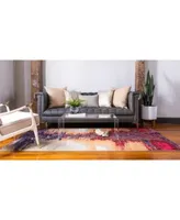 Bayshore Home Newwolf New2 Pink Rug