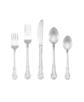 Riverridge Bouquet 46 Piece Monogrammed Flatware Set - J, Service for 8