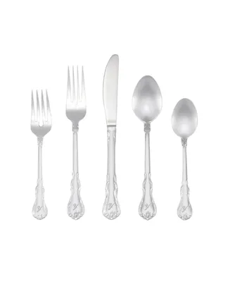 Riverridge Bouquet 46 Piece Monogrammed Flatware Set - Y, Service for 8