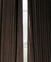 Half Price Drapes Java Signature Extra Wide Velvet Blackout Curtain