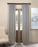 Half Price Drapes Fog Grey Extra Wide Room Darkening Curtain