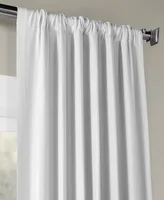Half Price Drapes Chalk Off White Textured Bellino Room Darkening Curtain