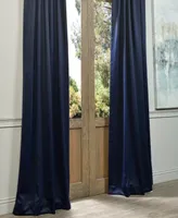 Half Price Drapes Navy Blue Room Darkening Curtain