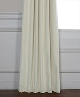 Half Price Drapes Neutral Ground Signature Velvet Blackout Curtain