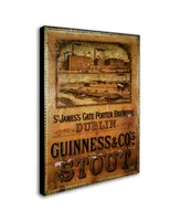 Guinness Brewery 'St. James' Gate Porter Brewery' Canvas Art - 14" x 19"