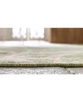 Bayshore Home Outdoor Pashio Pas6 Light Green 7' x 10' 2" Area Rug