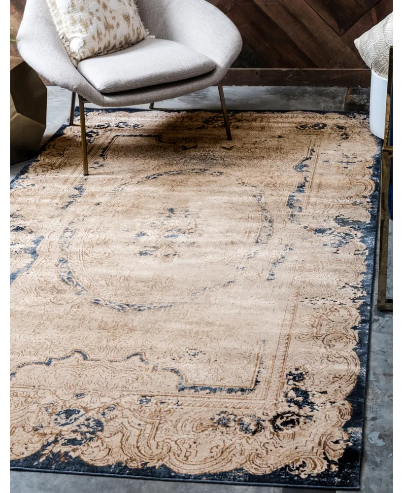 Bayshore Home Odette Ode9 Beige 5' x 8' Area Rug