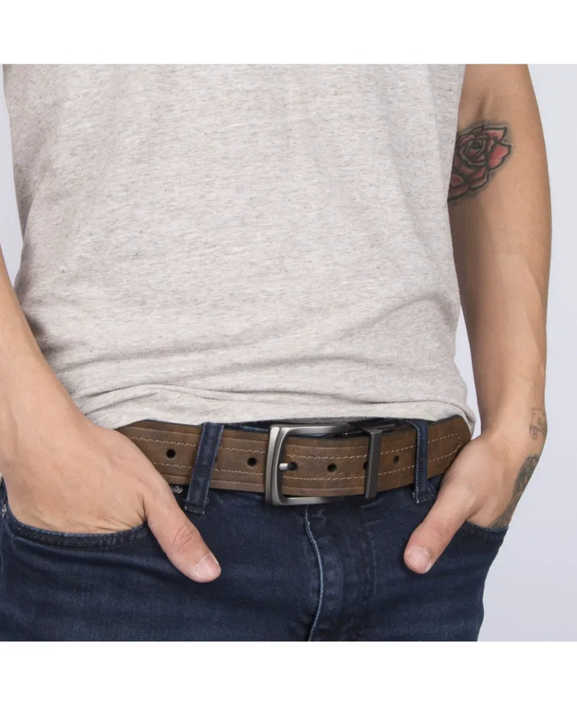 Levi's Reversible Casual Men's Belt with Embossed Strap