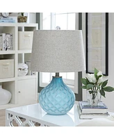 Crestview Collection 22" Glass Table Lamp