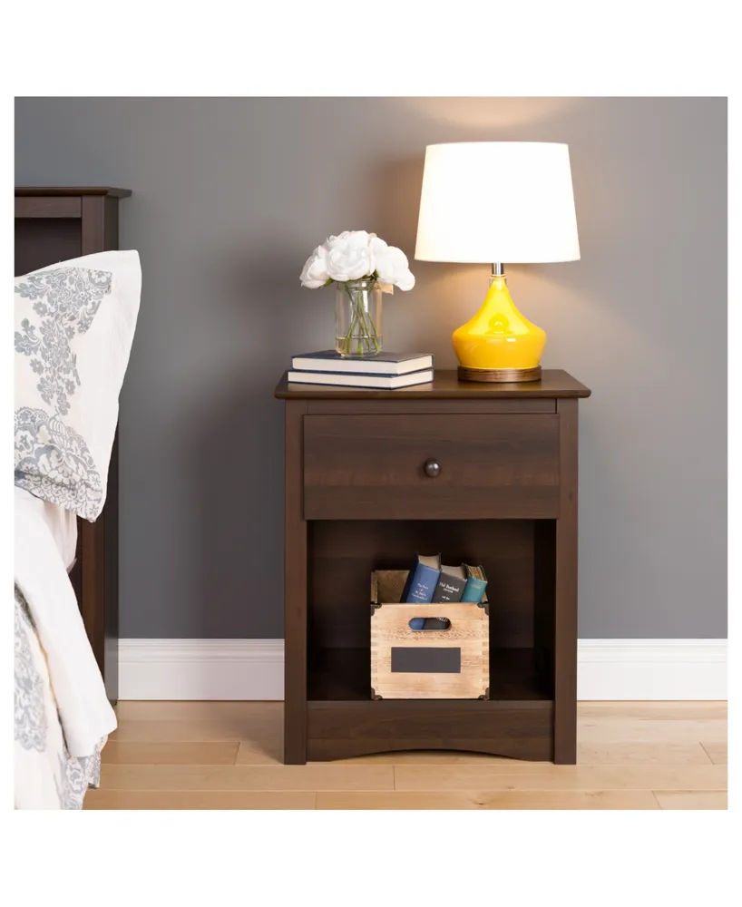 Prepac Fremont 1-Drawer Tall Nightstand