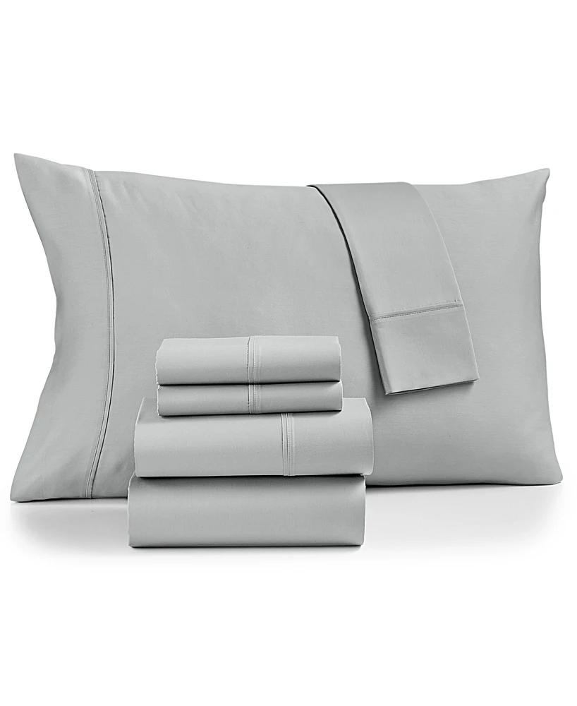 Fairfield Square Collection Brookline 1400 Thread Count Extra Deep Pocket 6 Pc. Sheet Set, Queen, Exclusively at Macy's