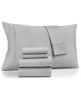 Fairfield Square Collection Brookline 1400 Thread Count Extra Deep Pocket 6 Pc. Sheet Set, Queen, Exclusively at Macy's